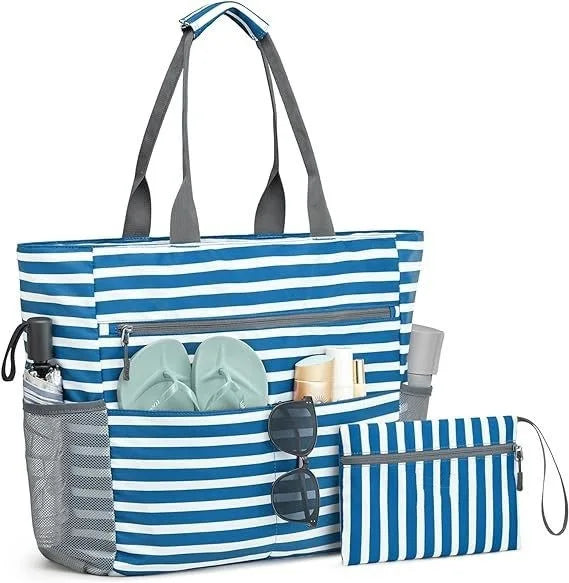 Waterproof Foldable Tote Bag – Beach, Camping & Travel