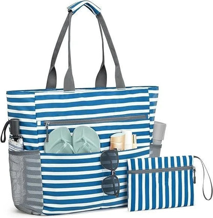 Waterproof Foldable Tote Bag – Beach, Camping & Travel