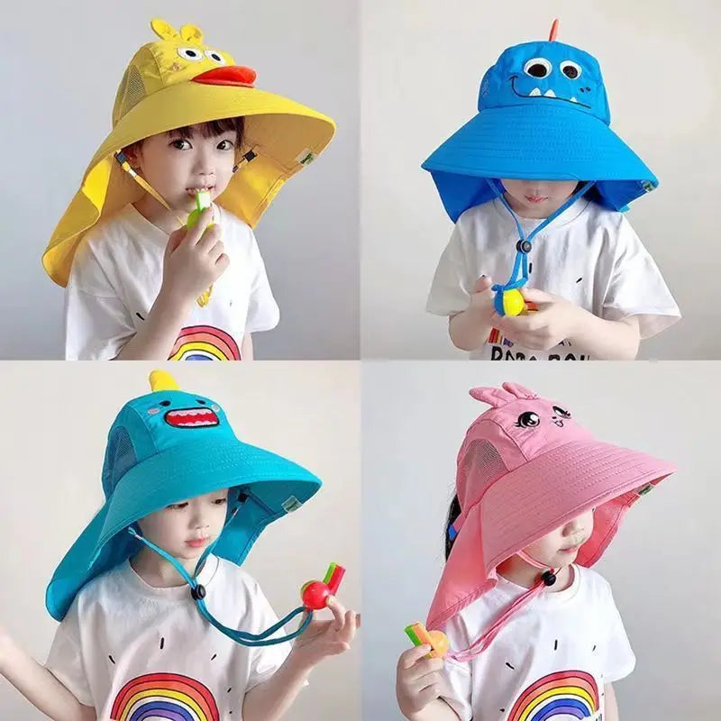 Kids UV Protection Beach Hat – Cute Sun Hat for Toddlers & Children