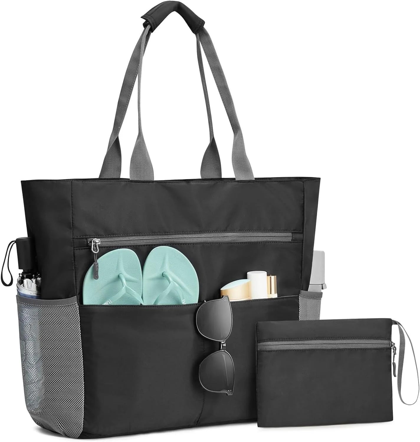 Waterproof Foldable Tote Bag – Beach, Camping & Travel