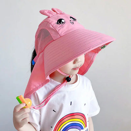 Kids UV Protection Beach Hat – Cute Sun Hat for Toddlers & Children